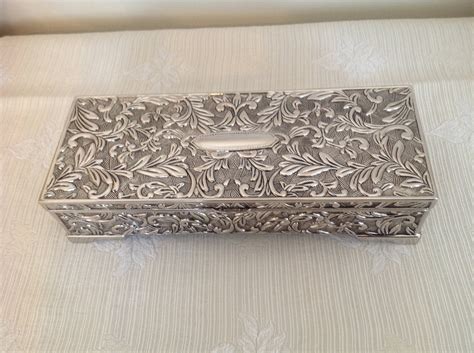 metal jewlry box|jewelry box for sterling silver.